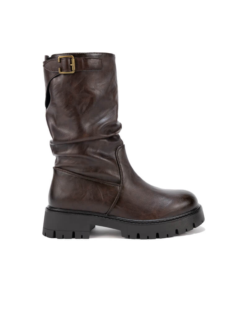 Bottines avec boucles